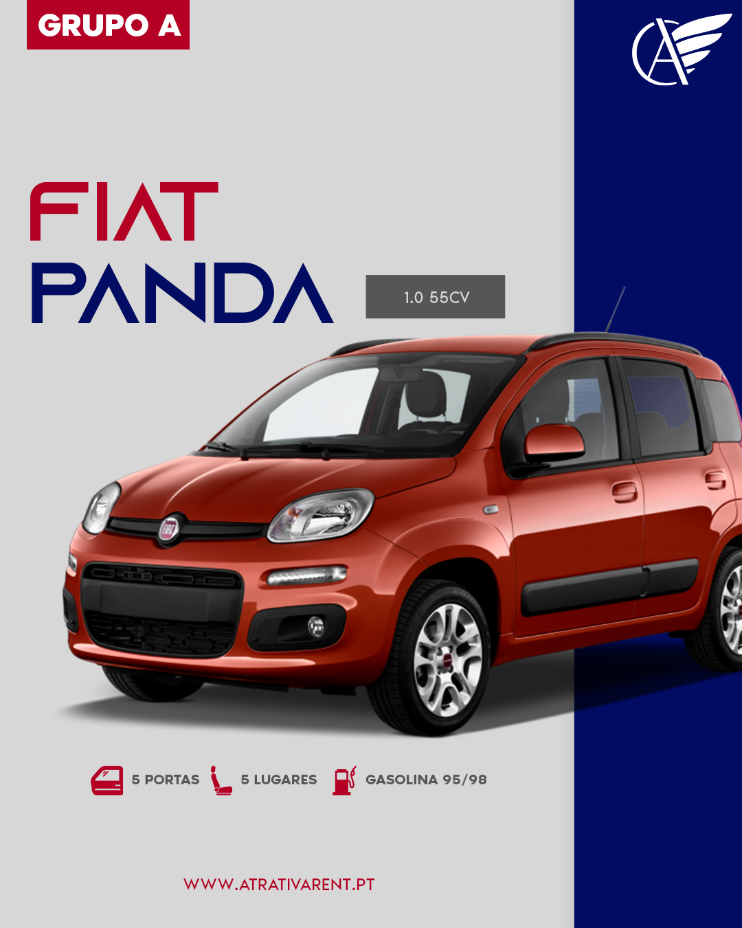 Fiat Panda ou Similar