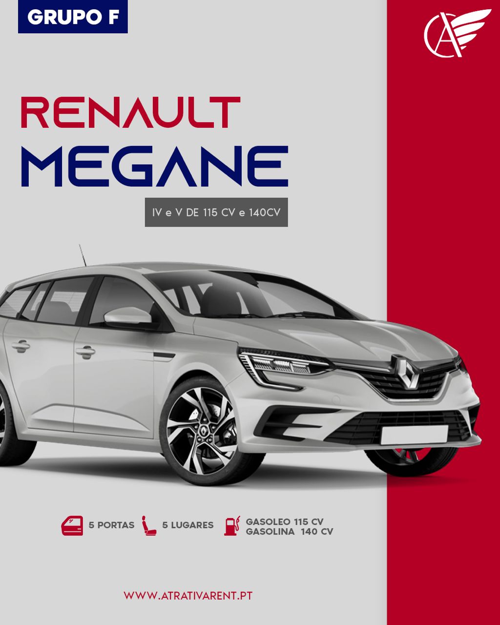 Renault Megane Tourier ou Similar